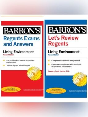 Barron’s Living Environment NYS Regents Exam Review Books